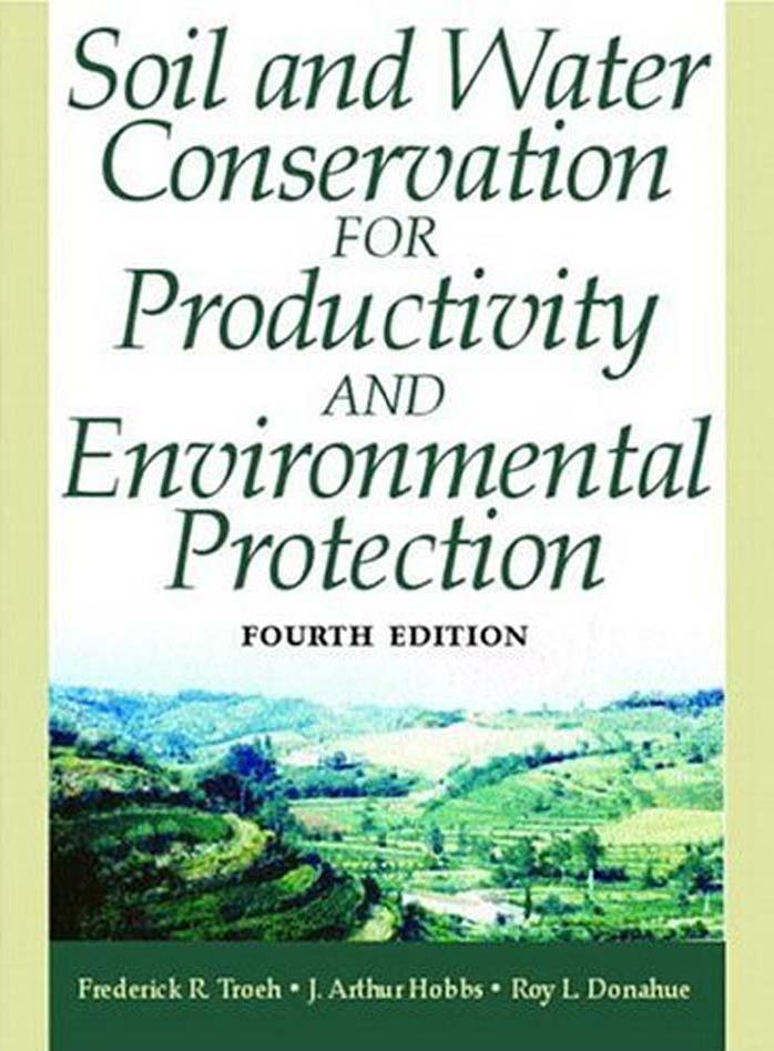 Soil and Water Conservation for Productivity and Environmental Protection 2016