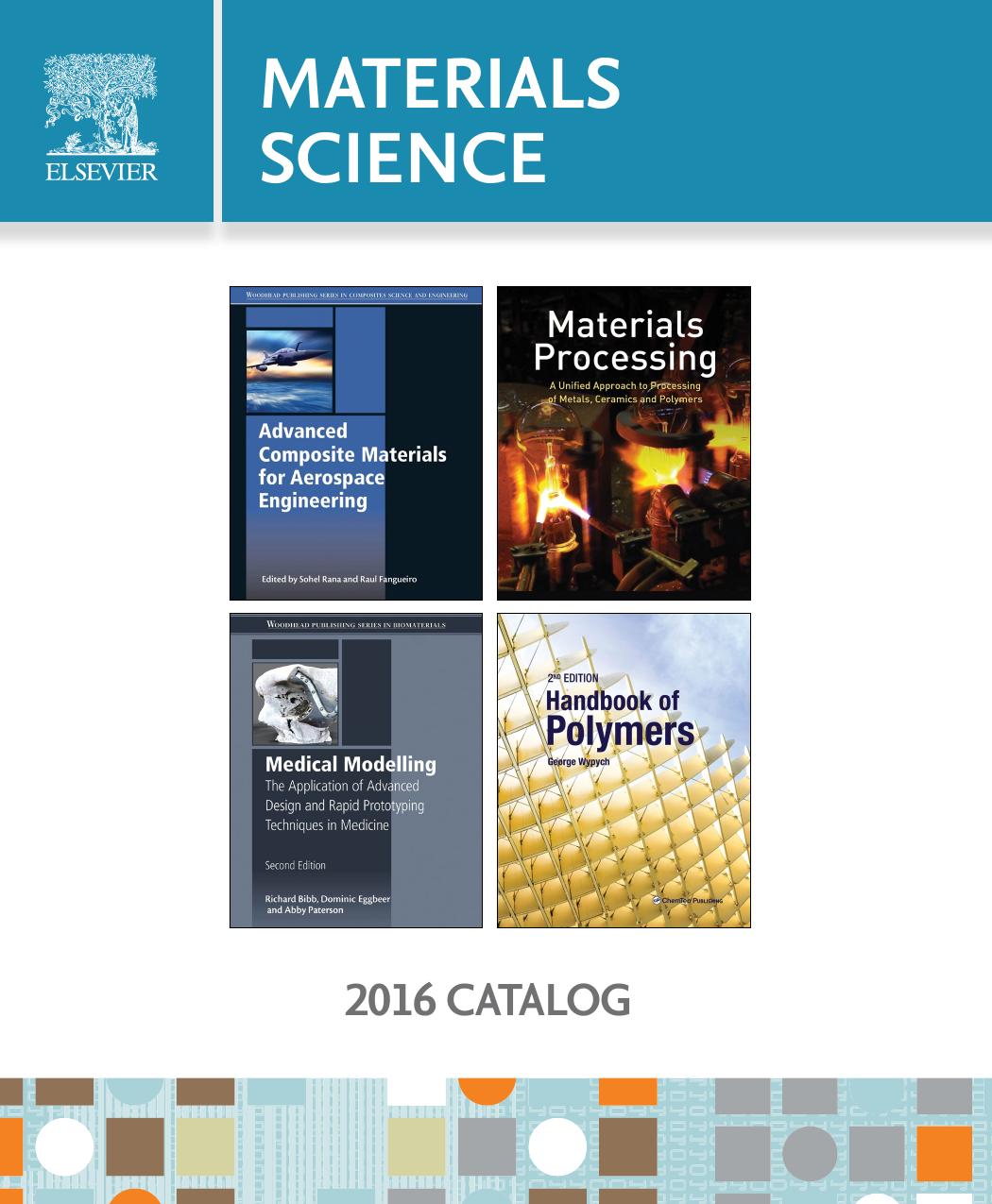 MATERIALS SCIENCE AND ENGINEERING