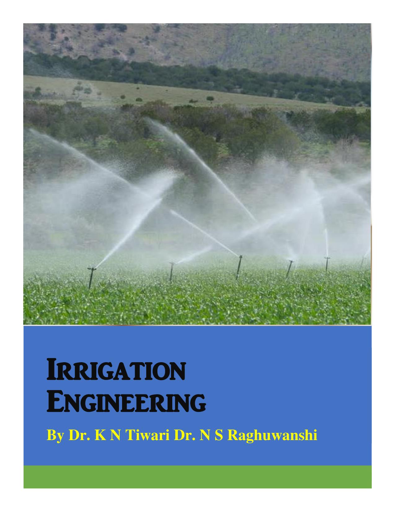 Irrigation Engineering