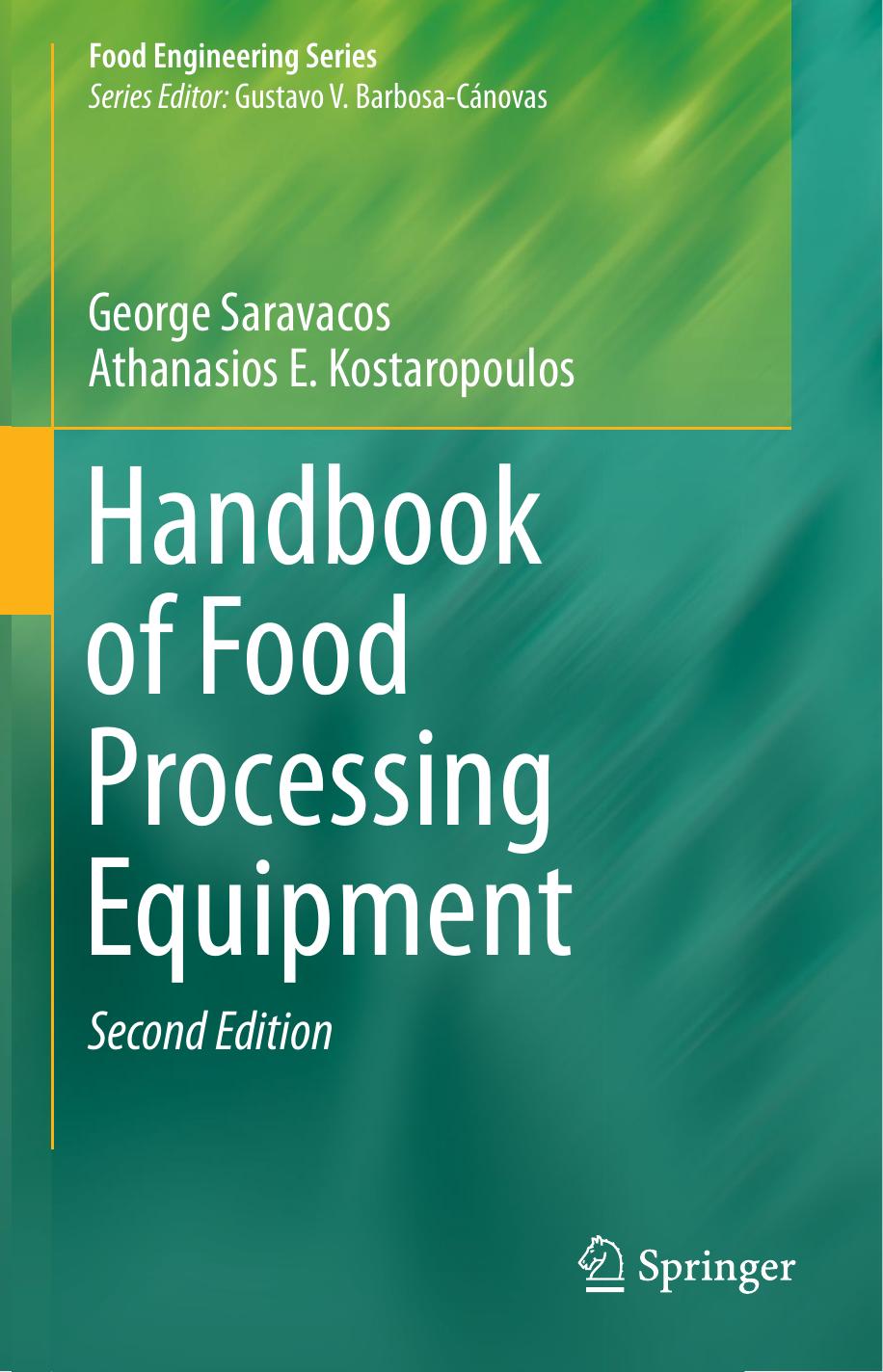 Handbook of Food Processing Equipment 2016