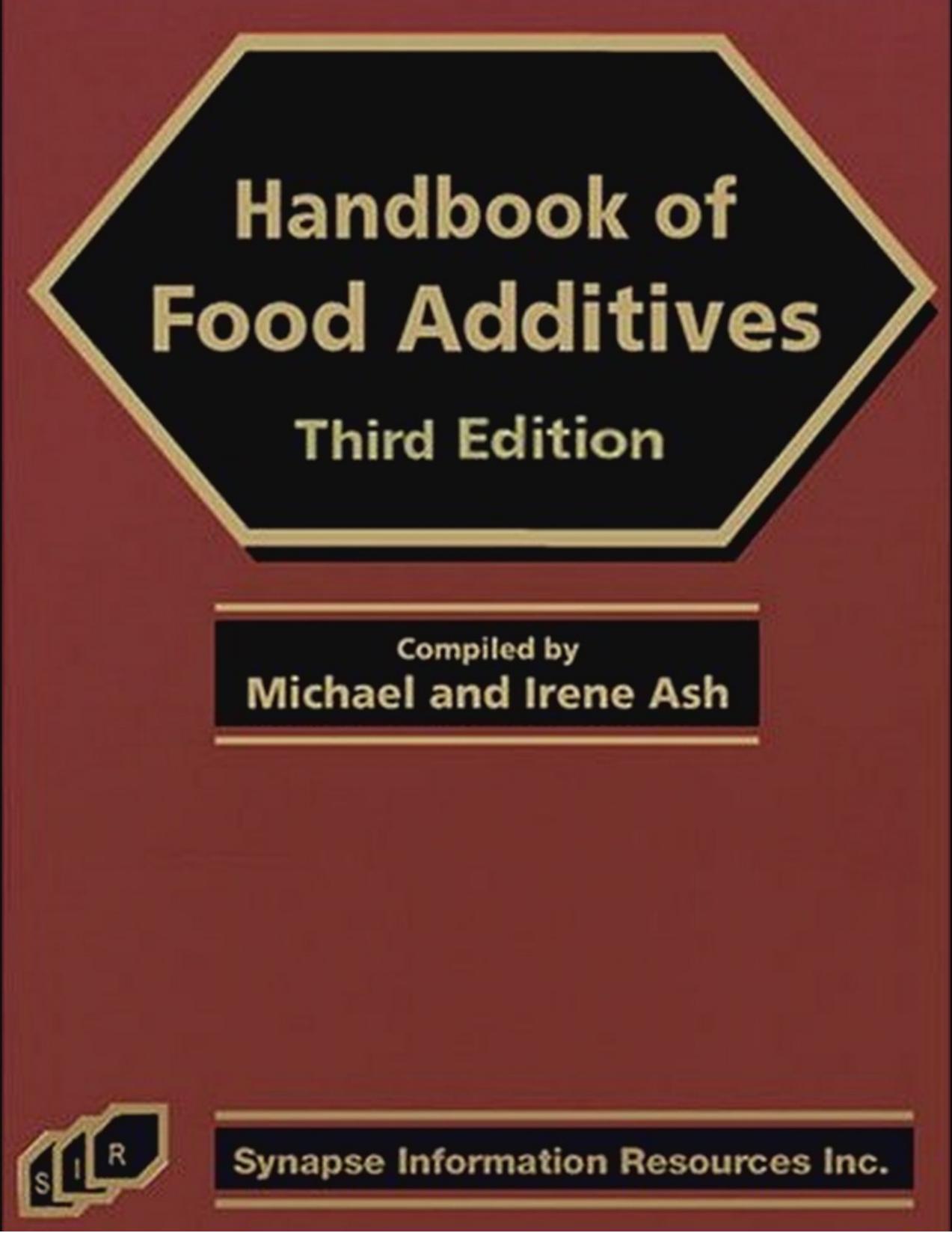 Handbook of Food Additives, Third Edition