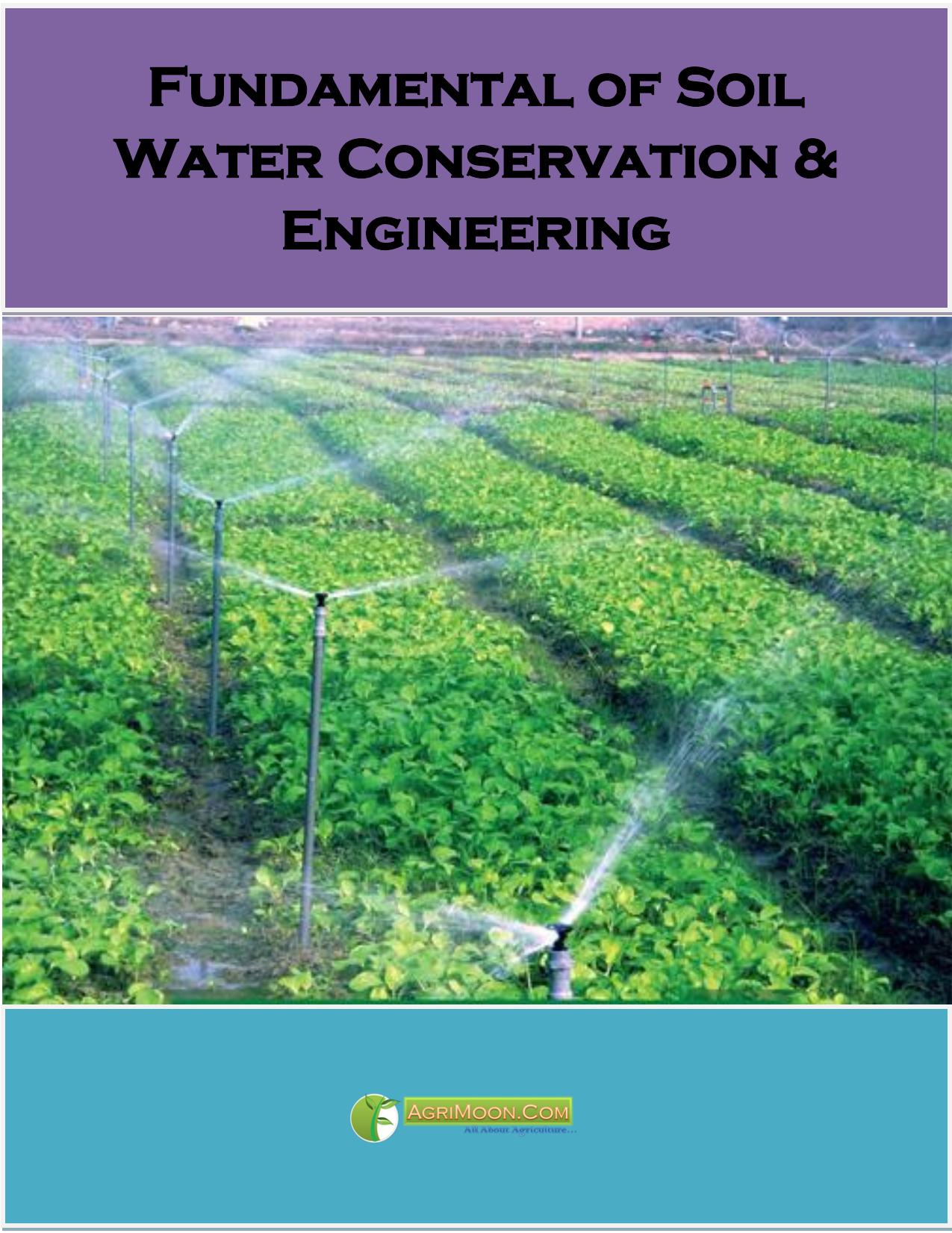 Fundamental of Soil Water Conservation & Engineering
