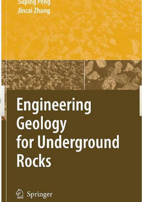 Engineering Geology for Underground Rocks 2007