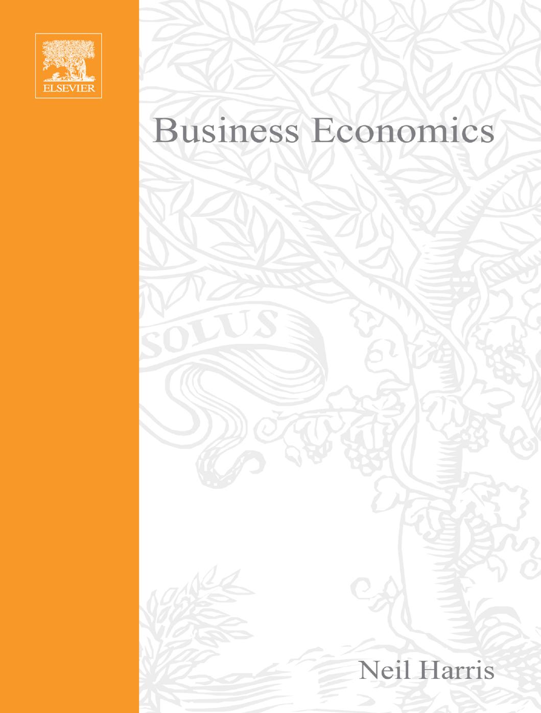 Business Economics by Neil Harris 2001