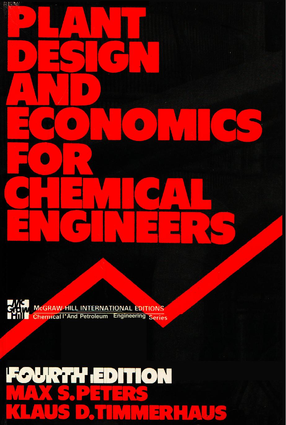 Plant design and economics for chemical engineers