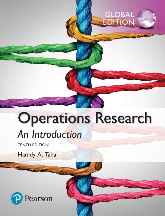 Operations Research  An Introduction 2017
