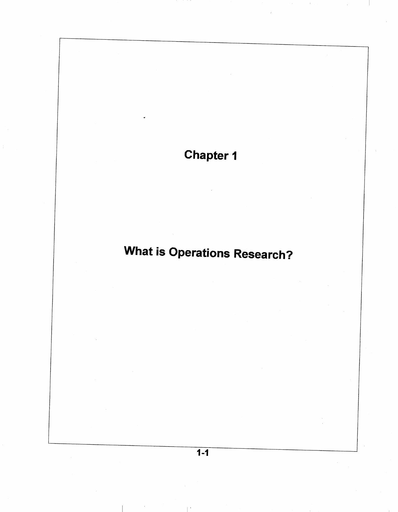 Operations Research by H.a TAHA Solution Manual (8th Edition)