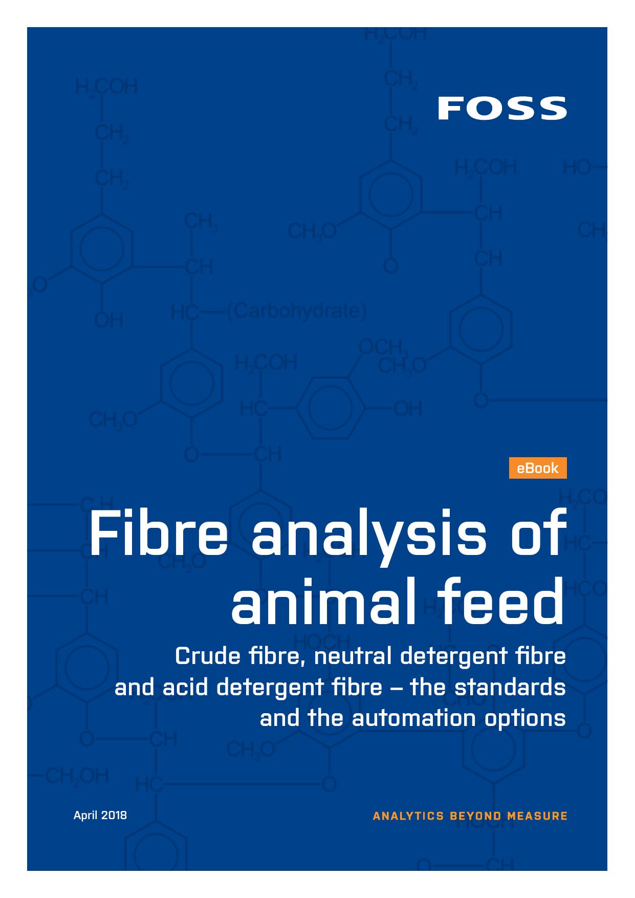 Fibre analysis of animal feed 2018