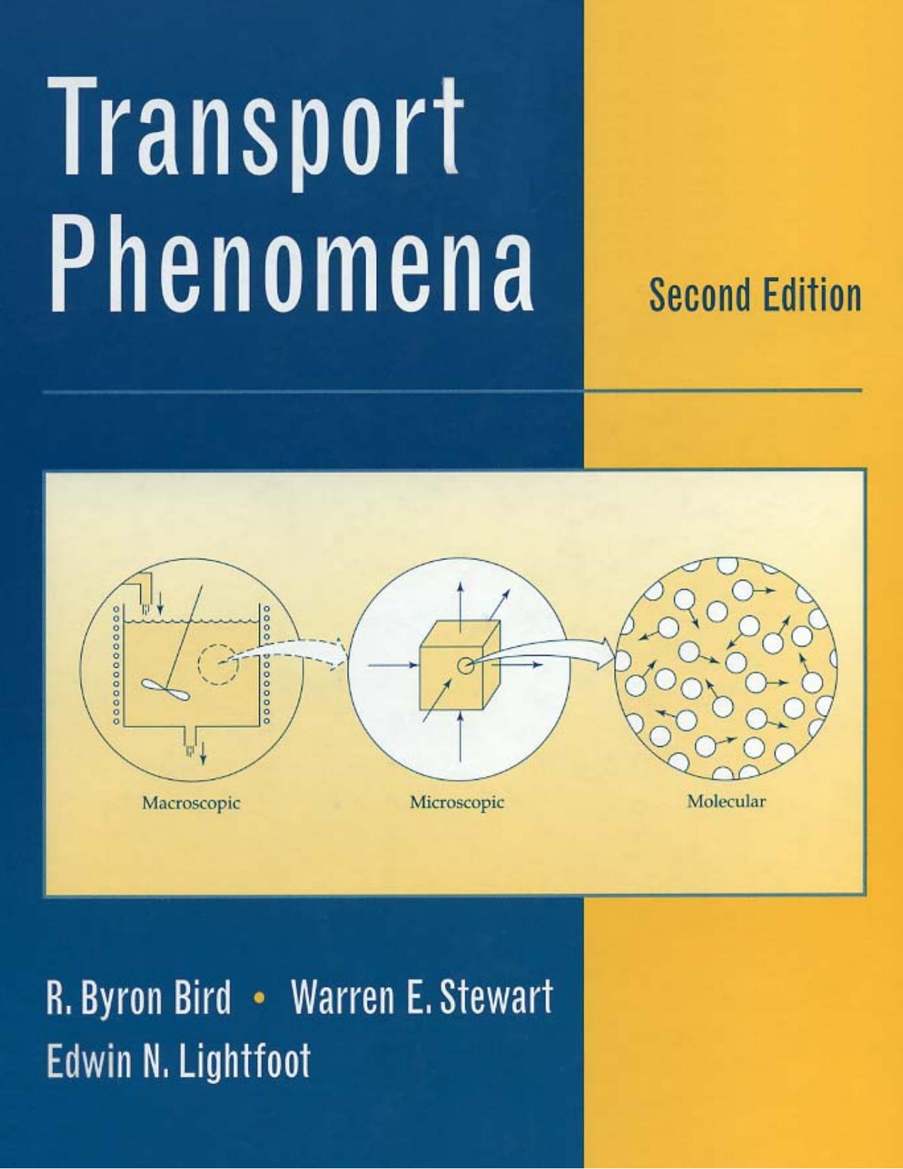 Transport Phenomena-Lightfoot et al                                                                                                      2002