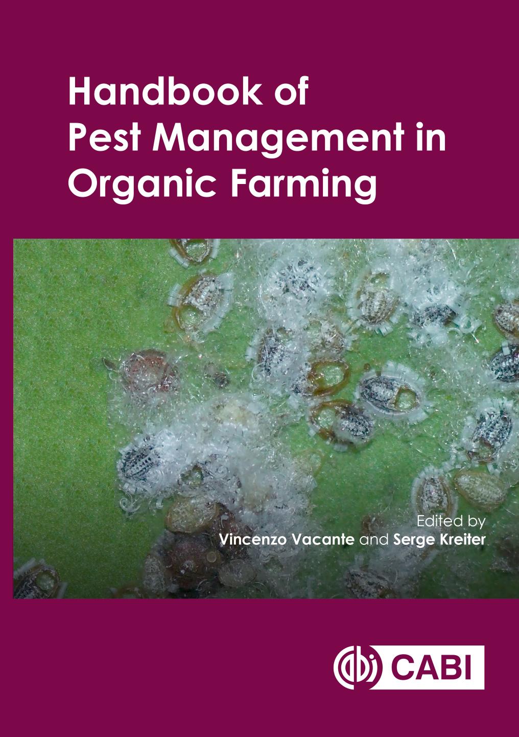 Handbook of pest management in organic farming 2018