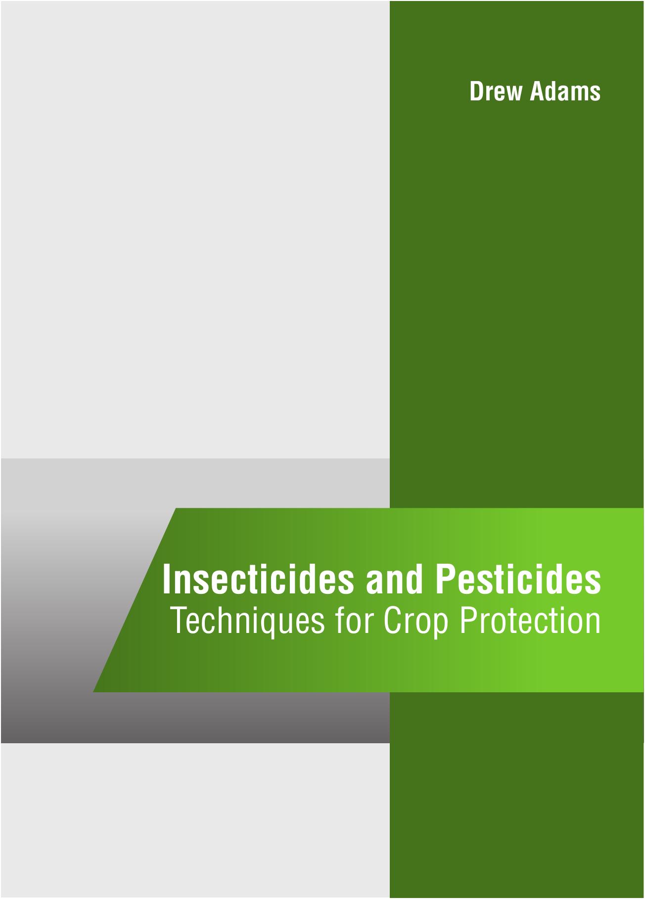 Insecticides and Pesticides 2016