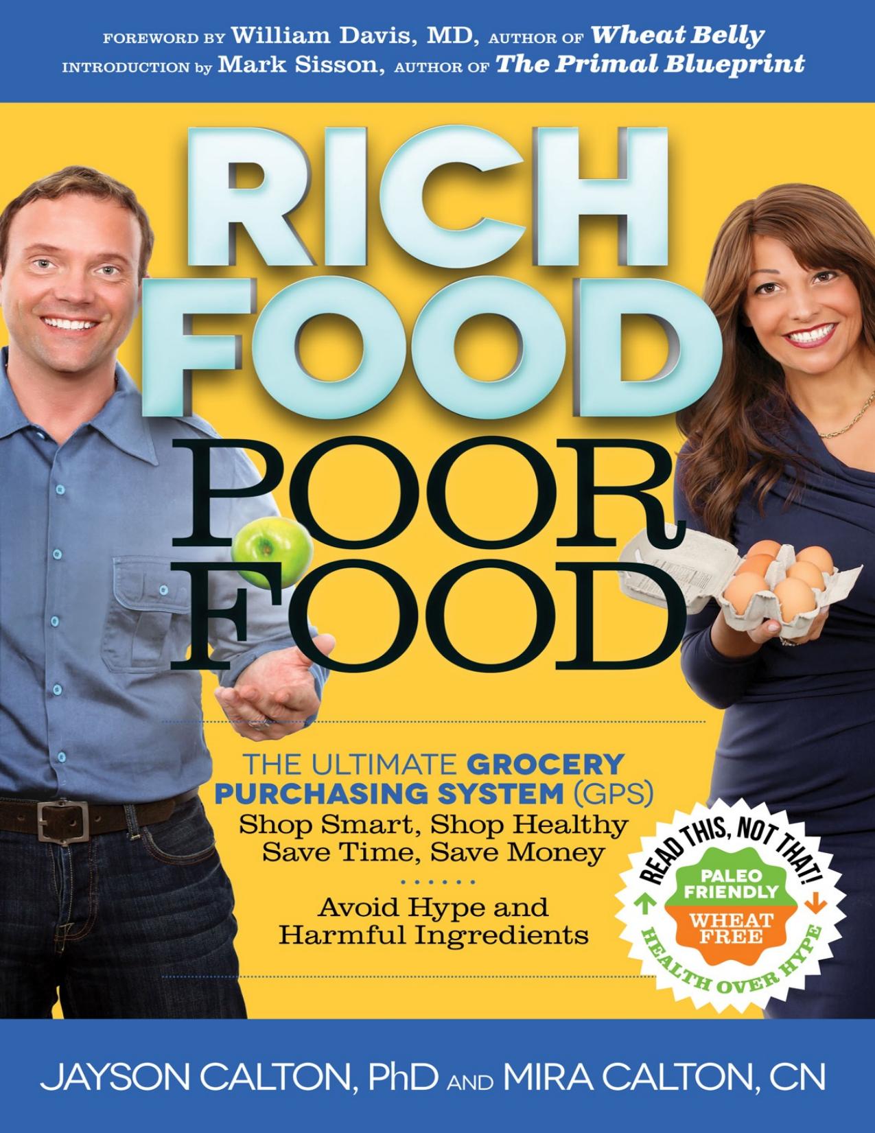 Rich Food Poor Food: The Ultimate Grocery Purchasing System - PDFDrive.com