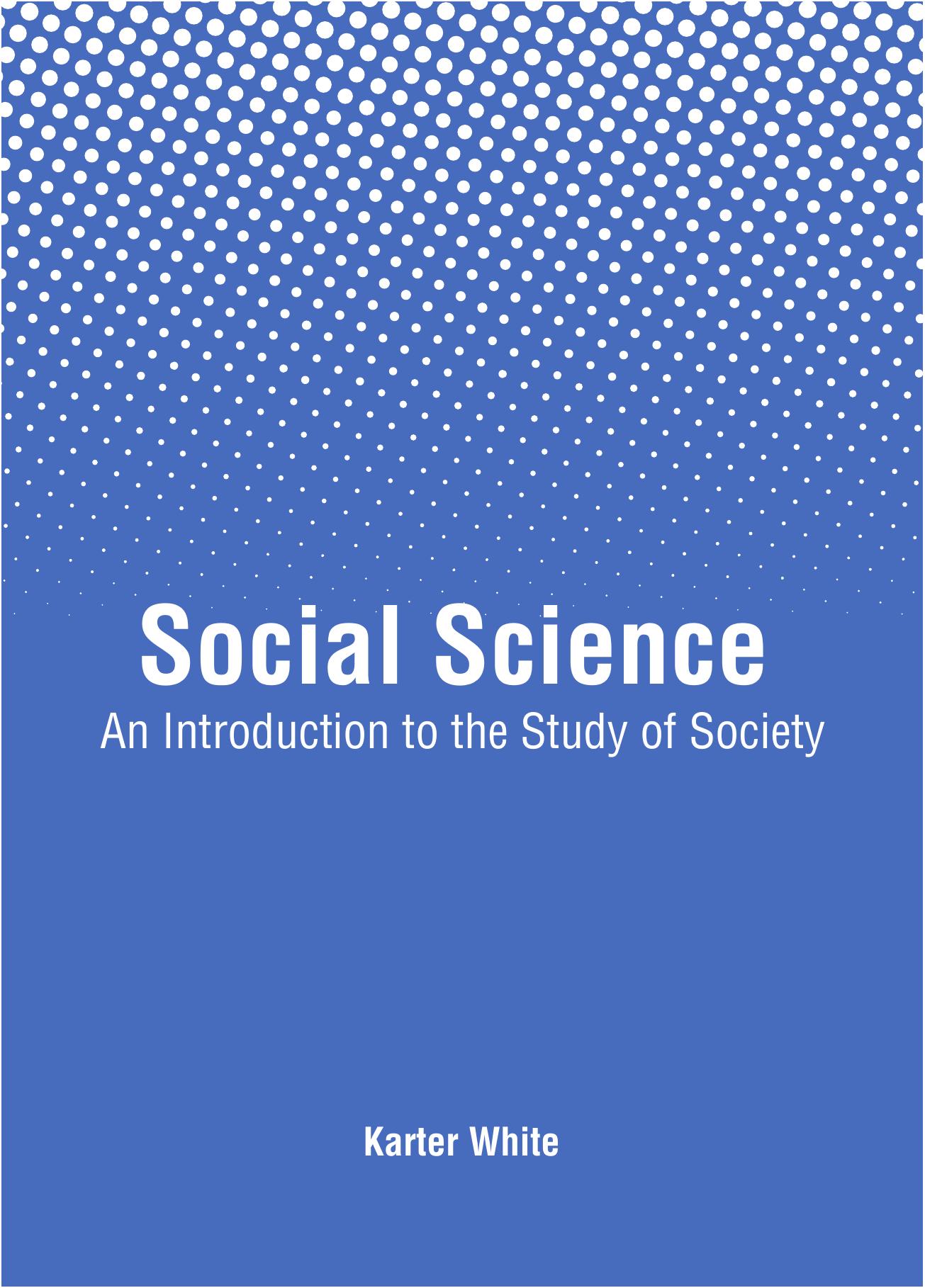 An Introduction to the Study of Society 2016