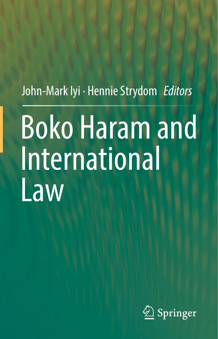 Boko Haram and International Law 2018