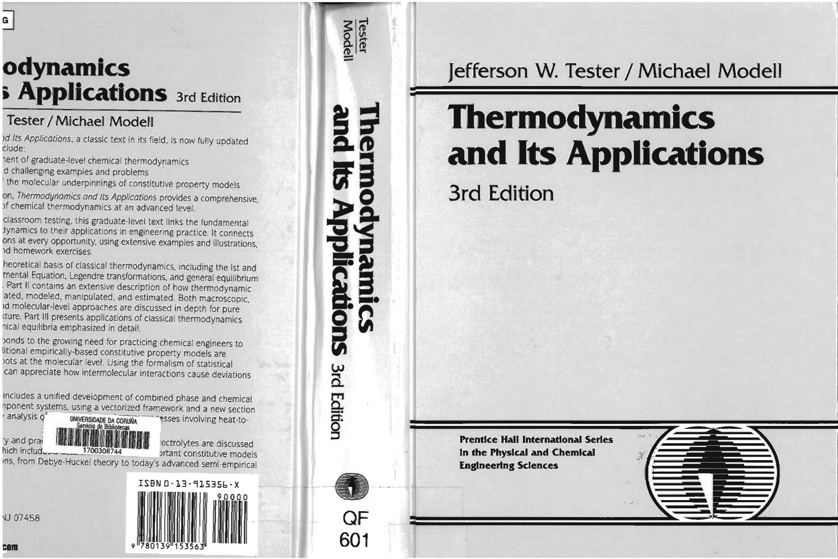 Thermodynamics and Its Applications,3rd ed                                                                                          1996
