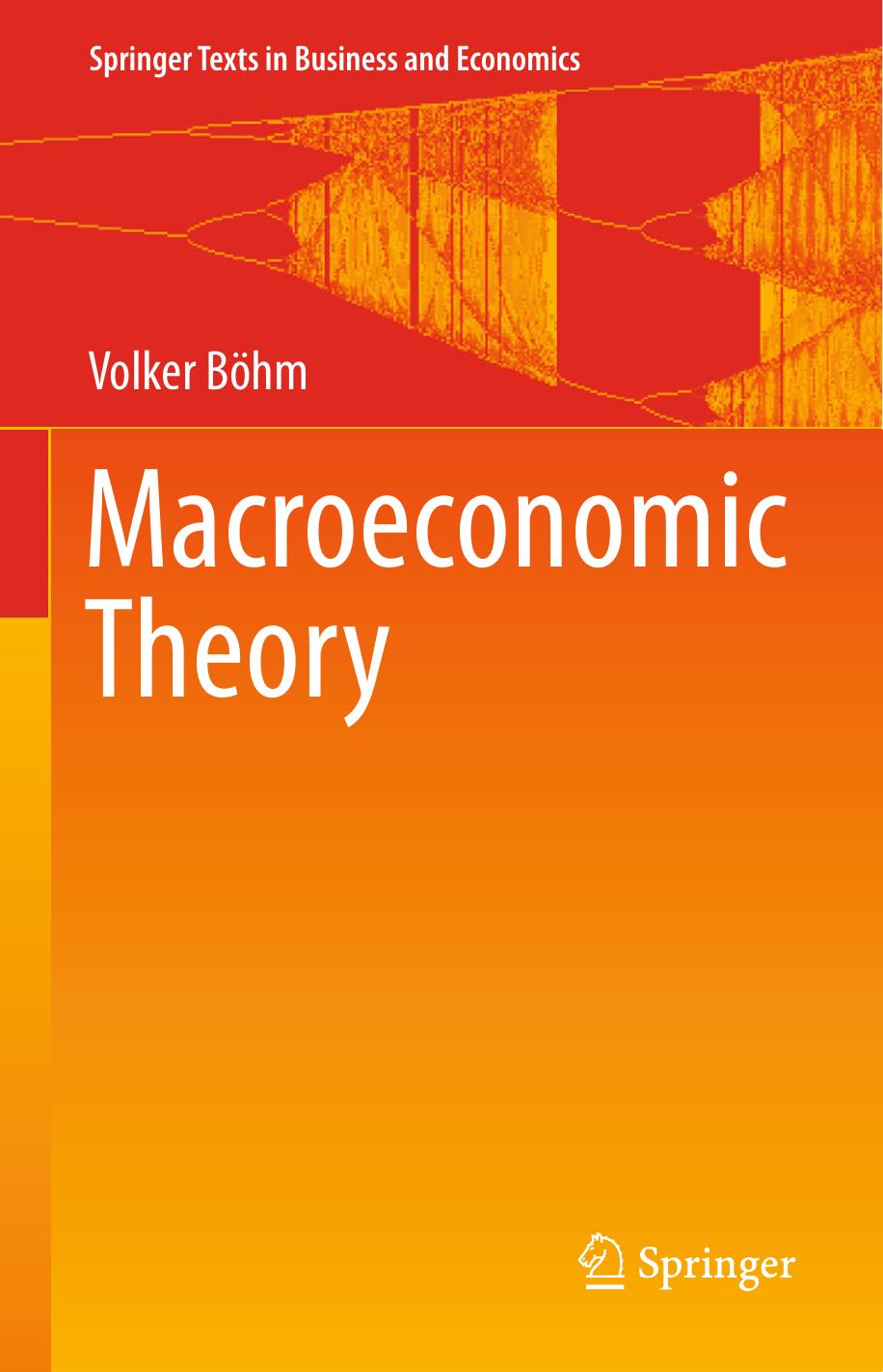 Macroeconomic Theory 2017