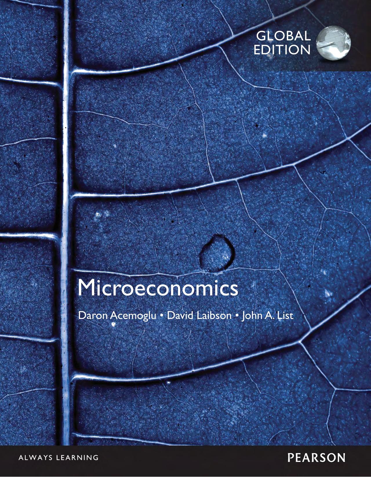 Microeconomics 2016