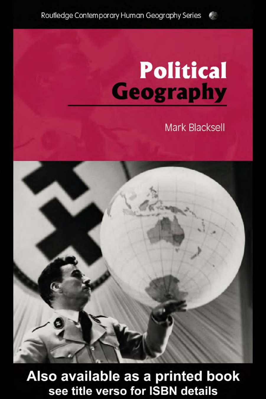 Routledge Contemporary Human Geography: Political Geography