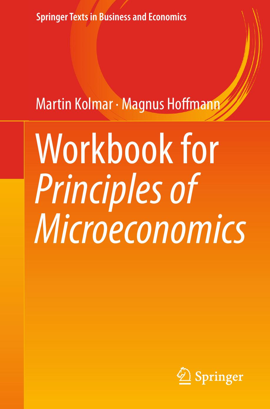 Workbook for Principles of Microeconomics 2018