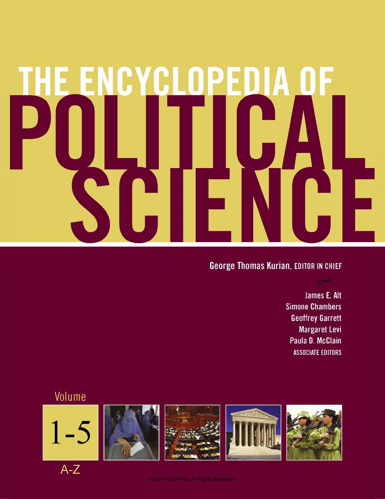 The Encyclopedia of Political Science, Volume 1-5