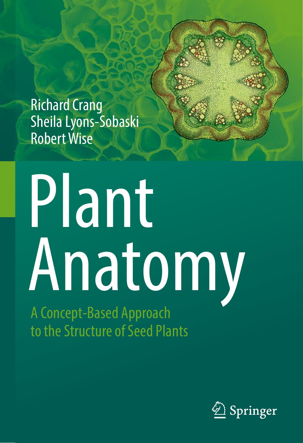 Plant Anatomy  A Concept-Based Approach to the Structure 2018