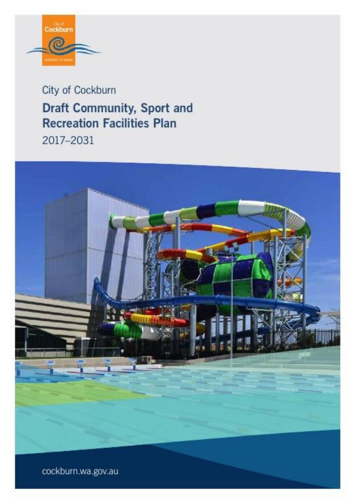 Draft Community Sport and Recreation Facilities Plan 2017-2031
