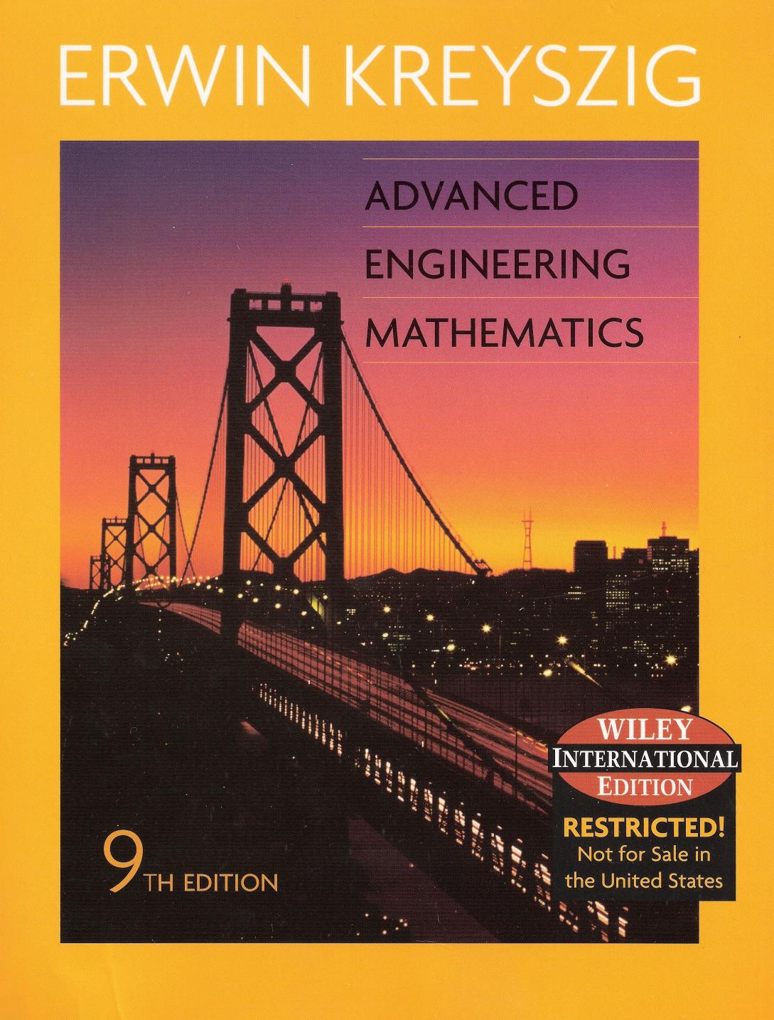 Kreyszig - Advanced Engineering Mathematics 9e BW