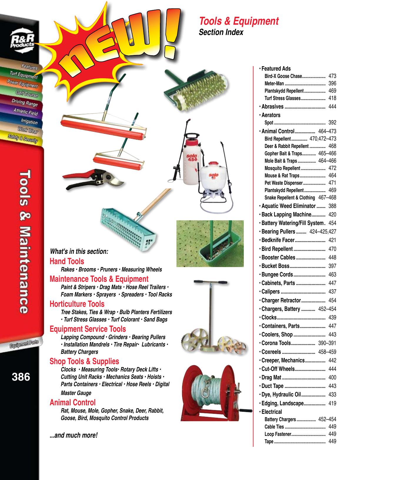 386 Tools & Equipment 2015