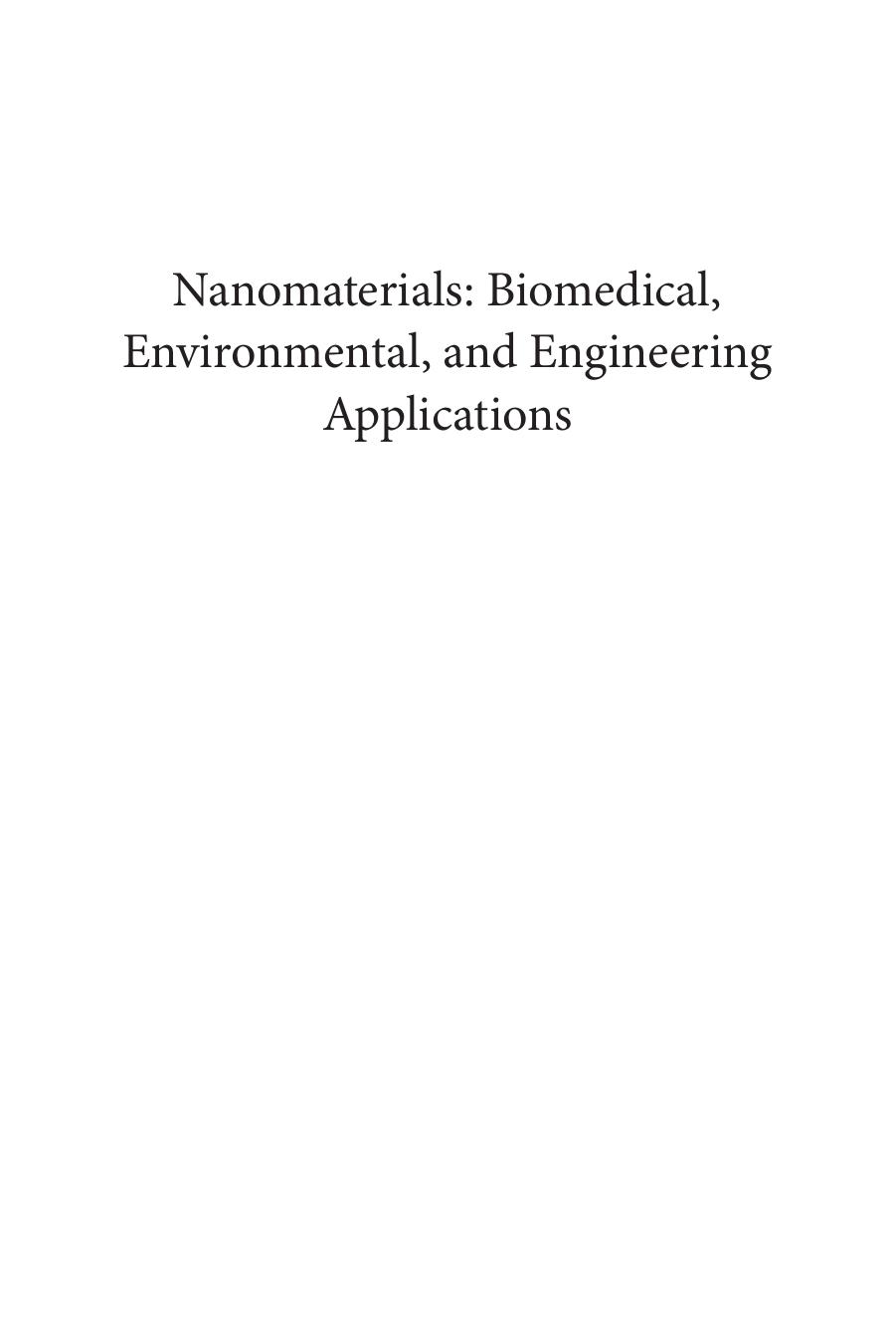 Nanomaterials Biomedical Engineering 2018