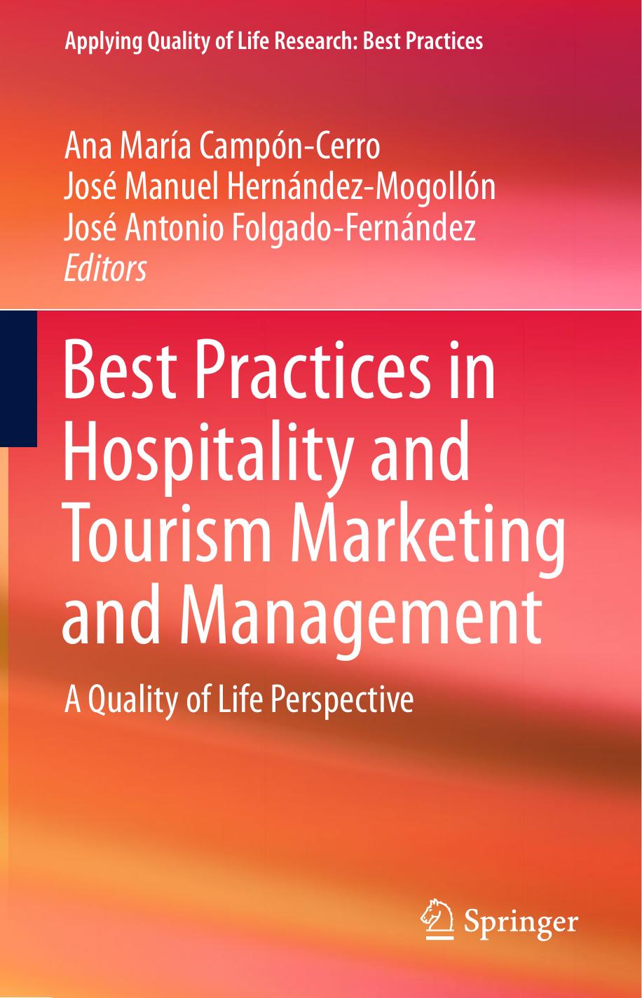 Best Practices in Hospitality and Tourism Marketing and Management  2019