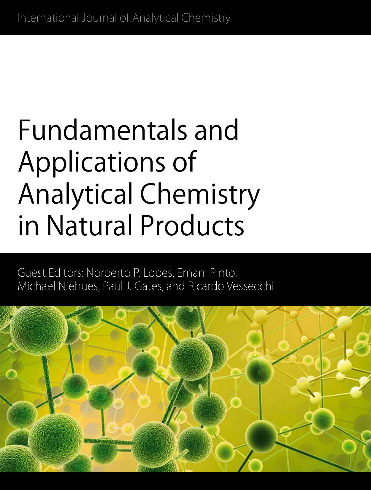 Fundamentals and Applications of Analytical Chemistry in Natural Products 2012
