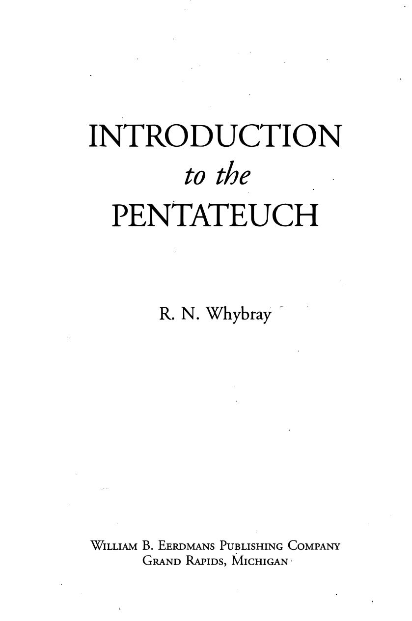 Introduction to the Pentateuch ( PDFDrive )
