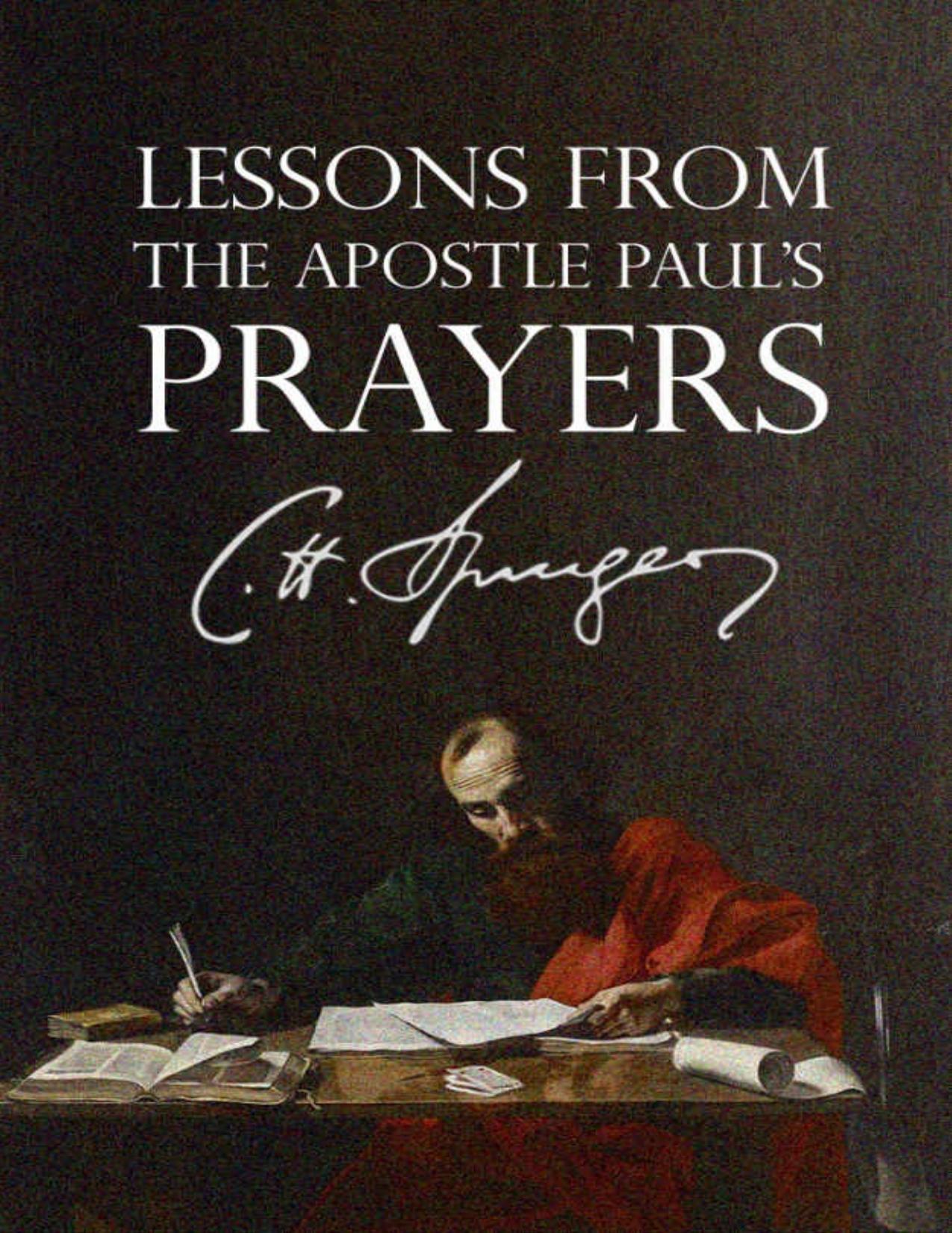 Lessons from the Apostle Paul\'s Prayers - PDFDrive.com