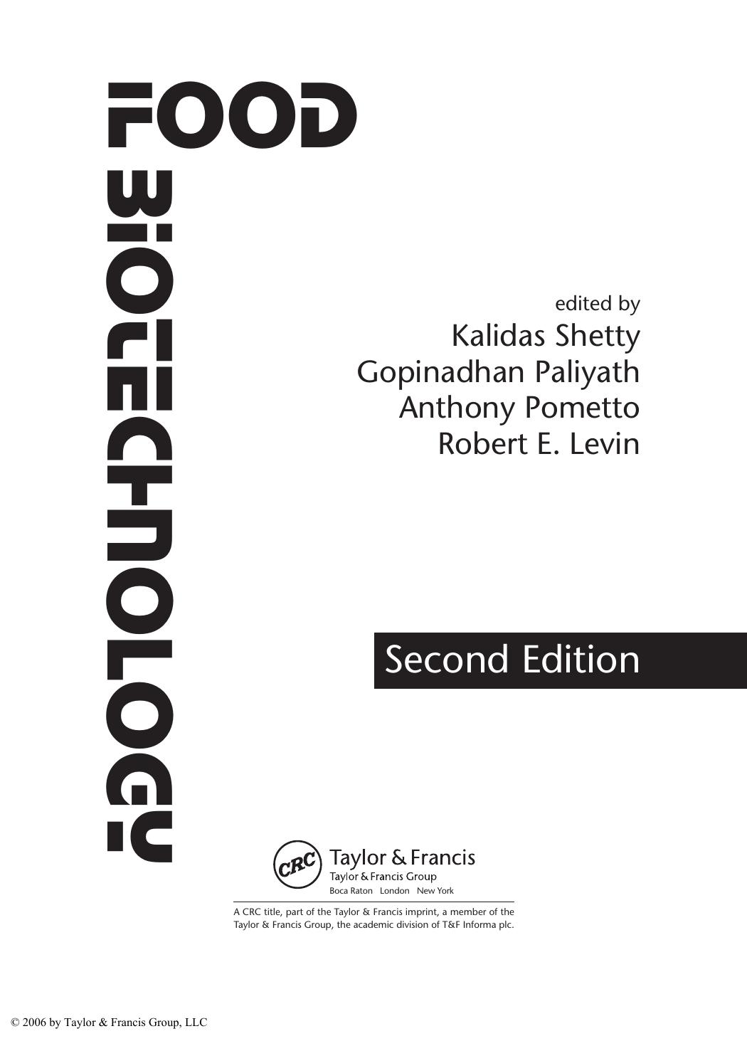Food Biotechnology, Second Edition