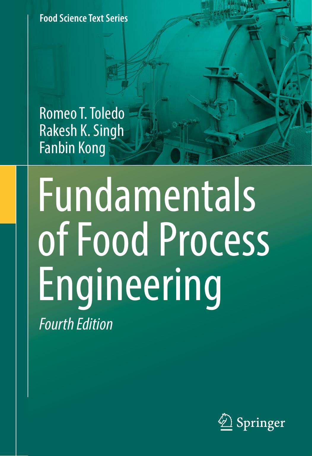 Toledo 2018 Book Fundamentals Of Food Process Engin 2018