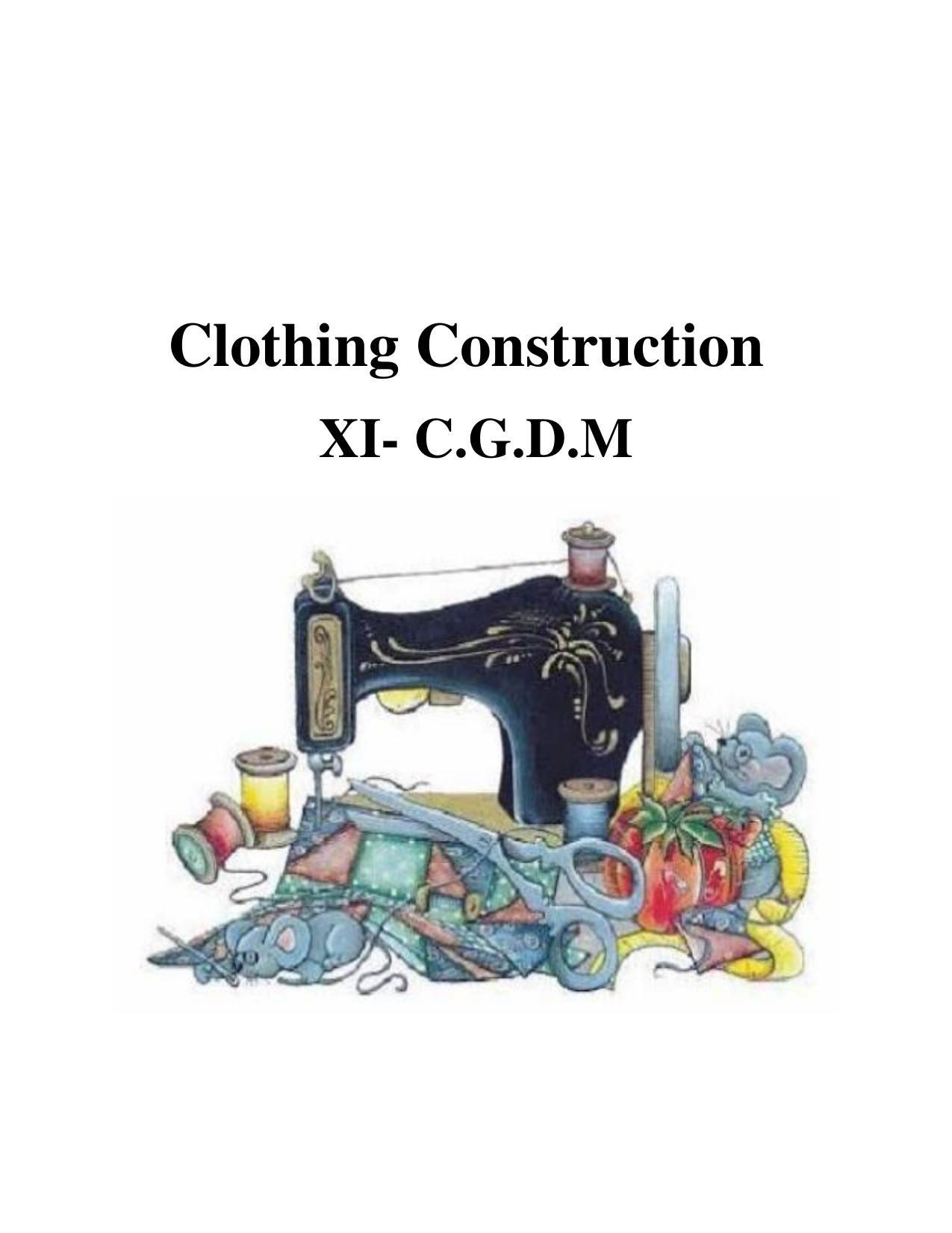Clothing Construction 2018