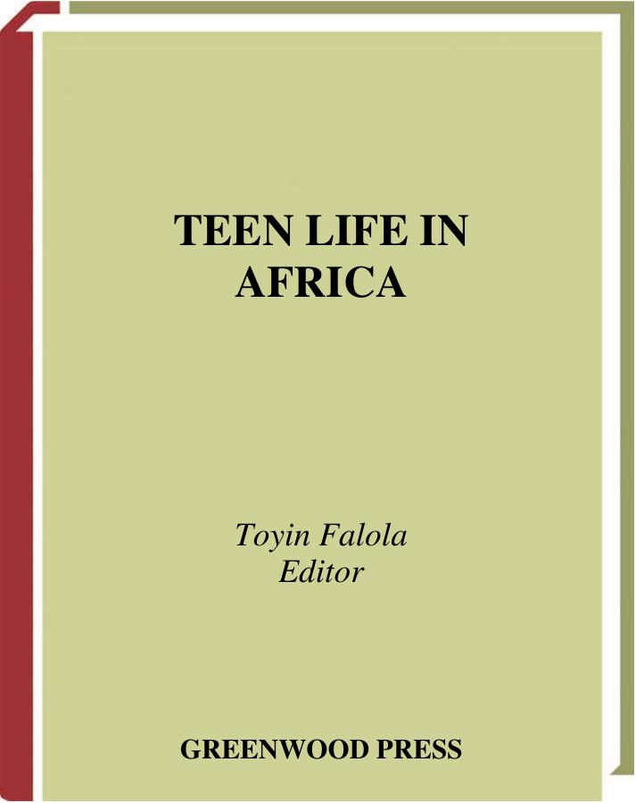 Teen Life in Africa