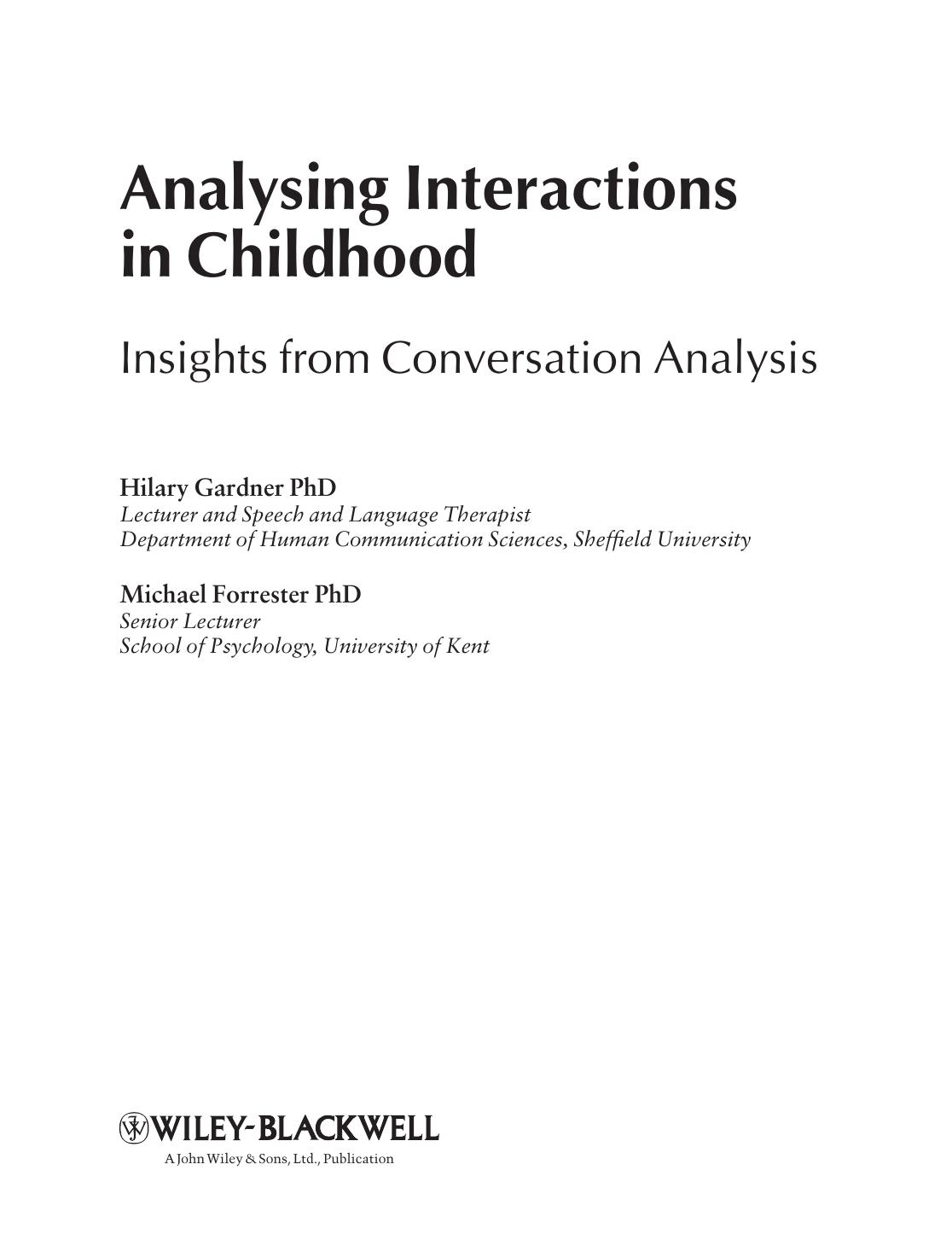 Hilary Gardner, Michael Forrester] Analysing Inte 2010