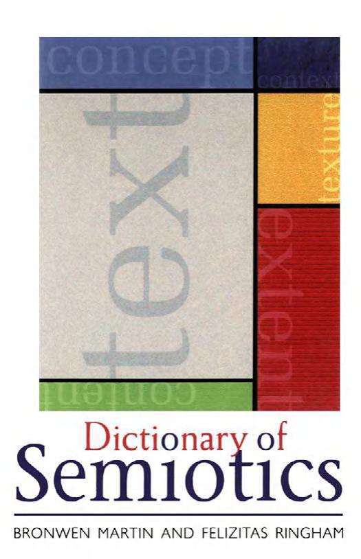 Dictionary od Semiotics 2000