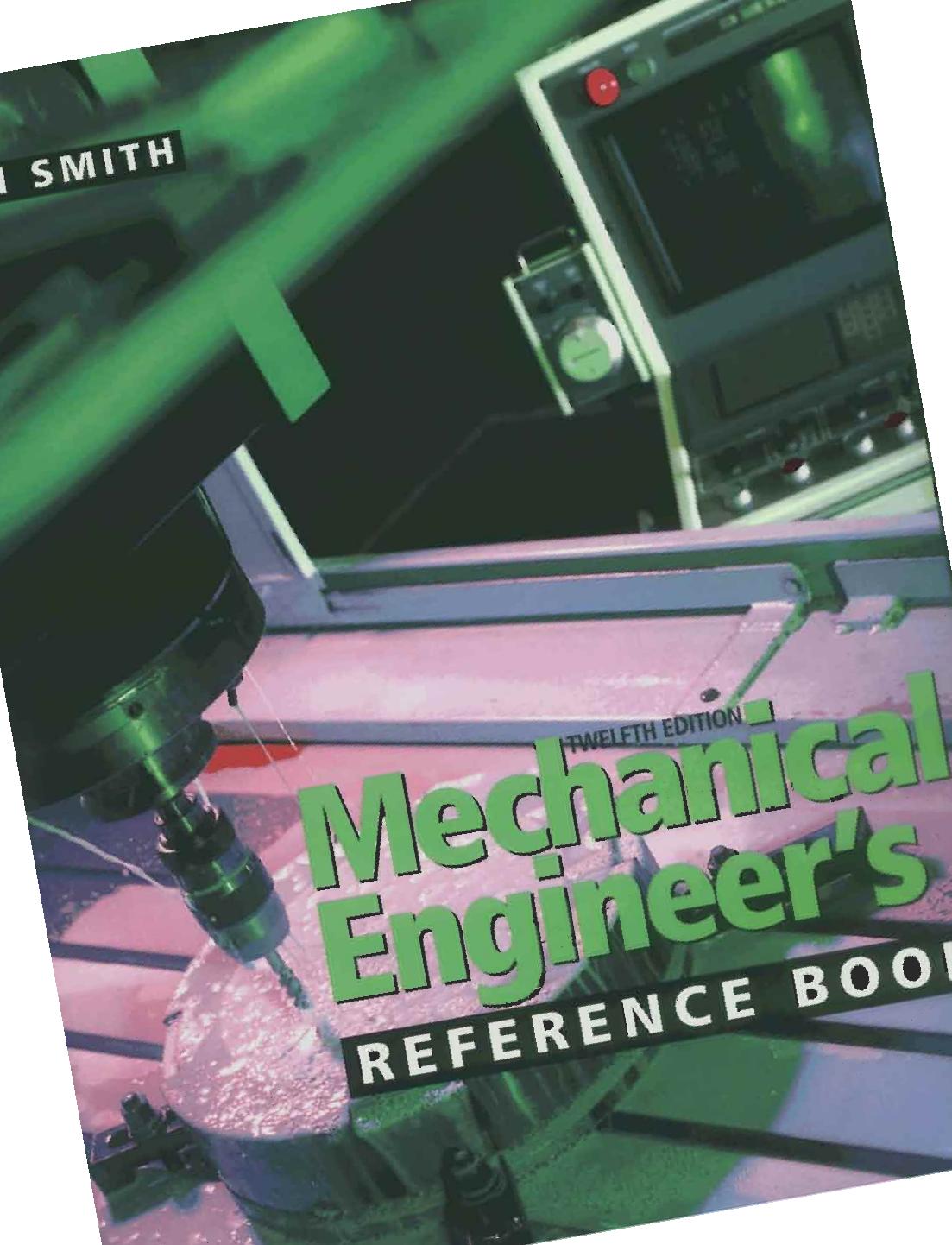 Mechanical Engineers Reference Book 12th Edition 2000