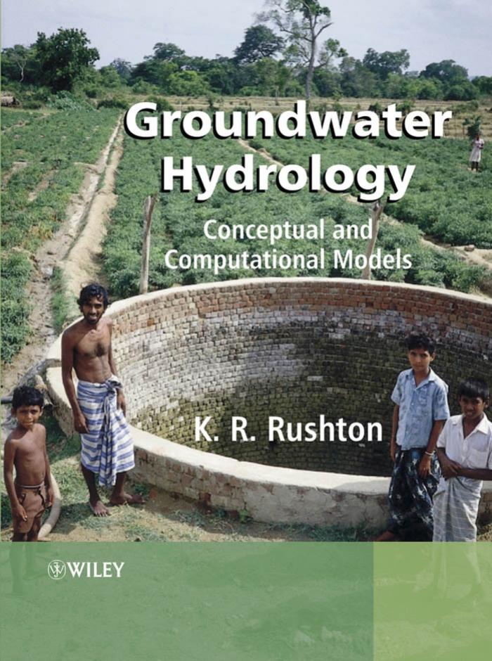 Groundwater Hydrology Conceptual and Computational Models 1988