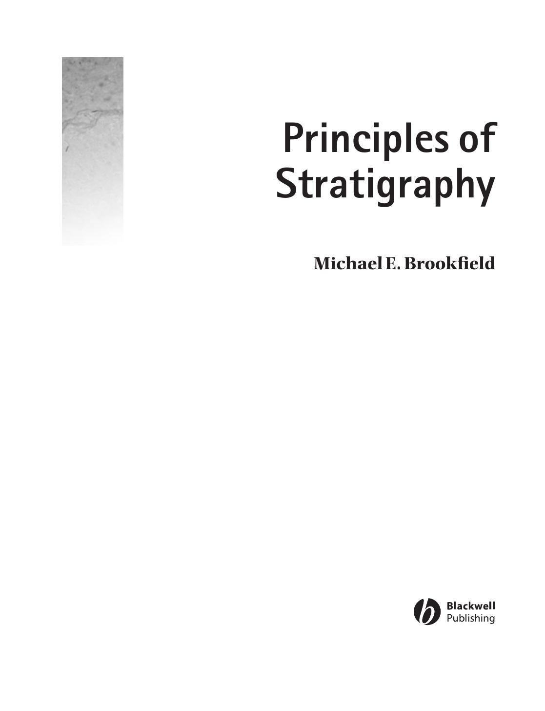 Principles of Stratigraphy2004