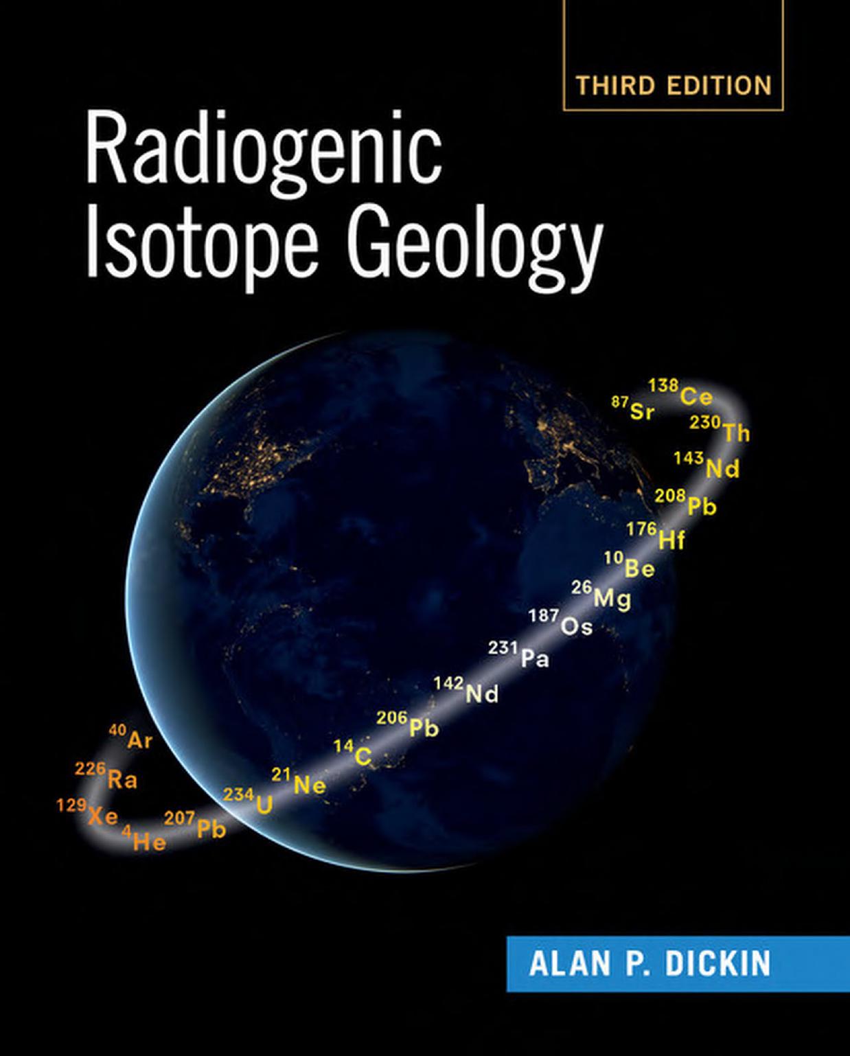 Radiogenic Isotope Geology 2018