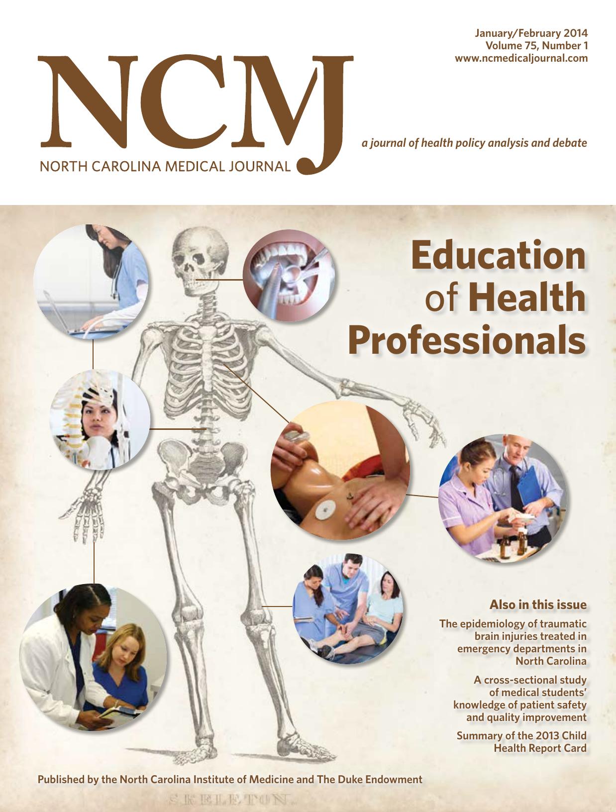 Education of Health Professionals 2014