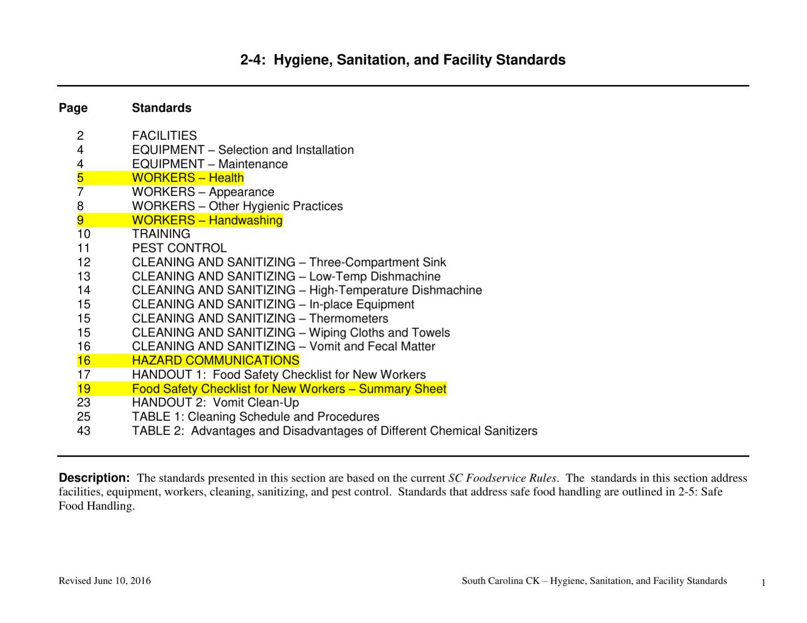 Prerequisite Programs