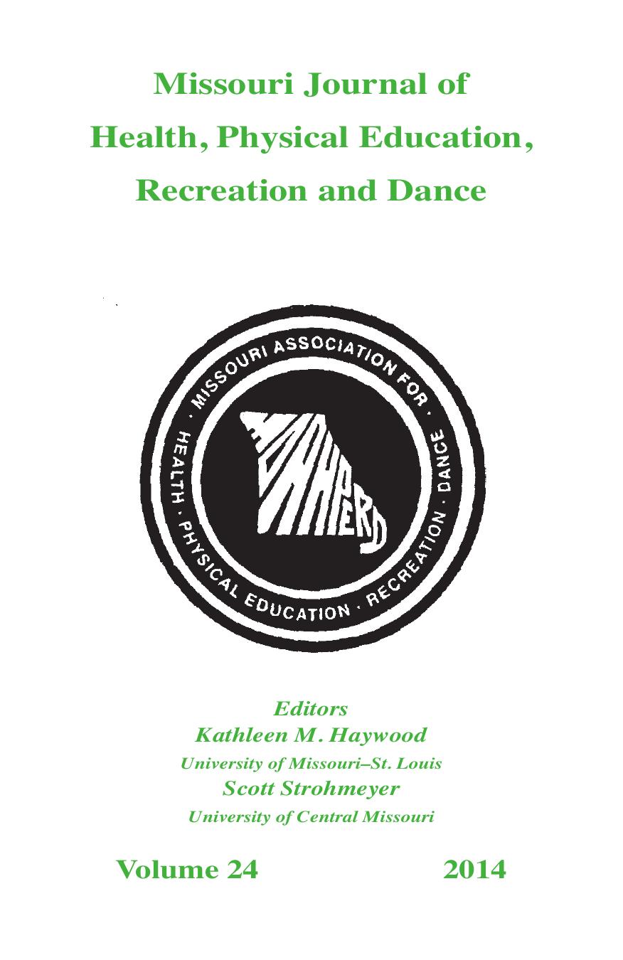 Missouri Journal of Health, Physical Education, Recreation and Dance 2015