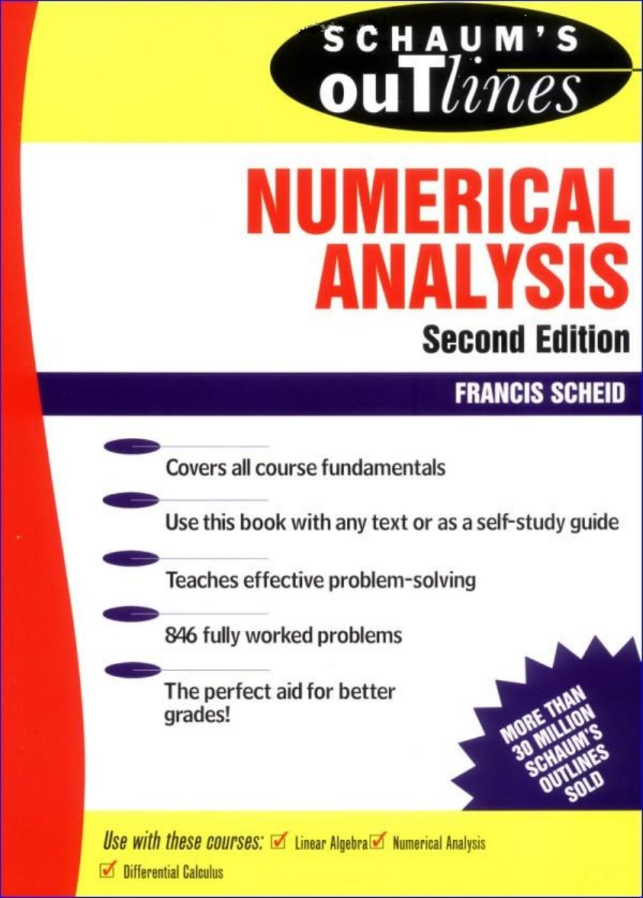 Schaum's Outline of Numerical Analysis